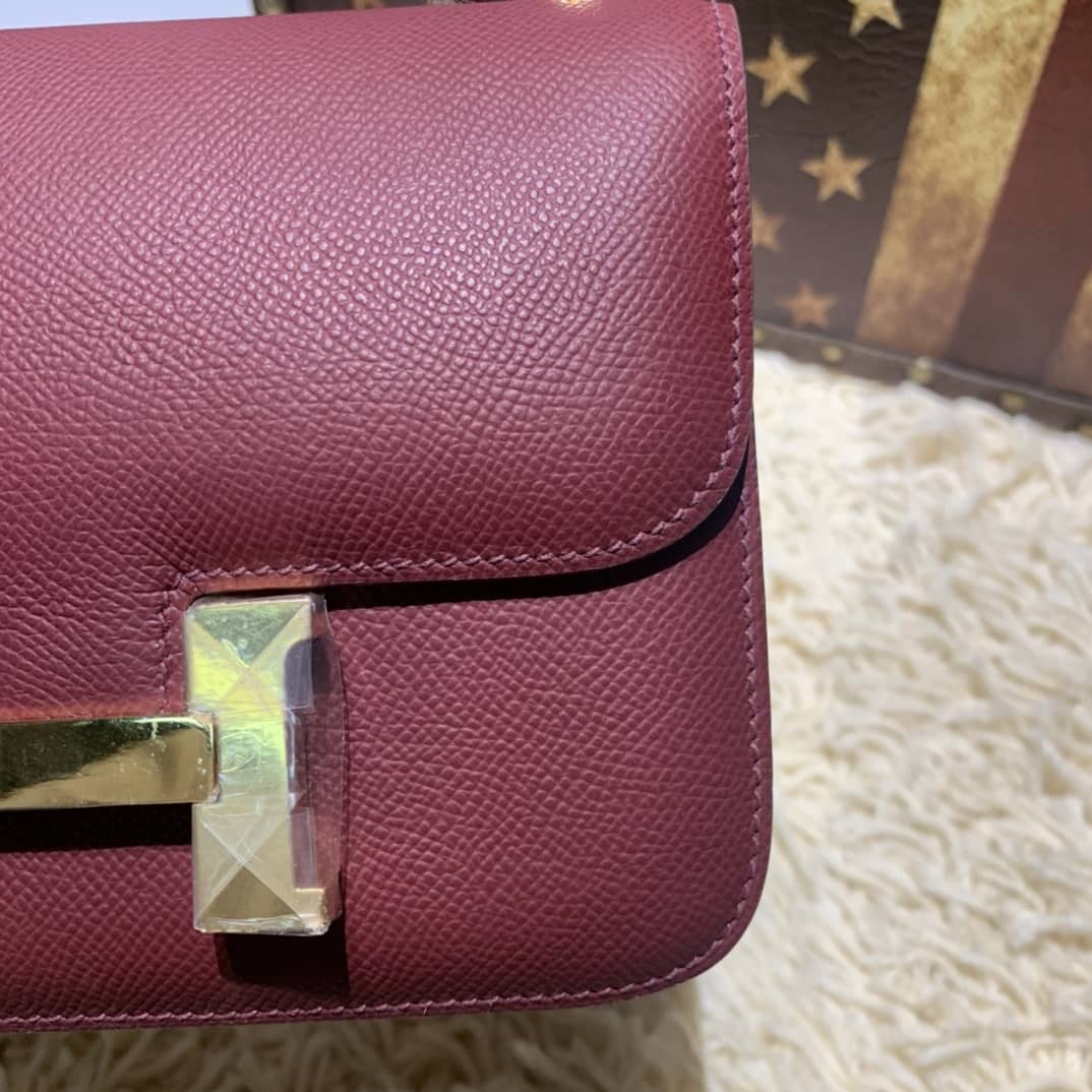 Hermes Replica Constance Bag 18CM Epsom Leather - DEEPREPS