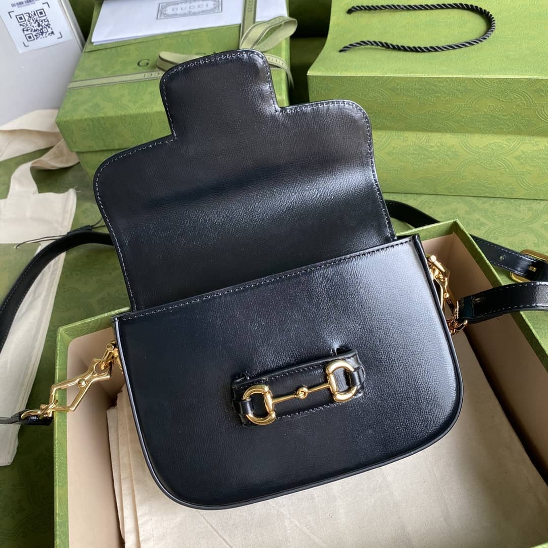 Gucci 1955 Horsebit Supreme GG Canvas Mini Shoulder Bag Replica 658574 - DEEPREPS