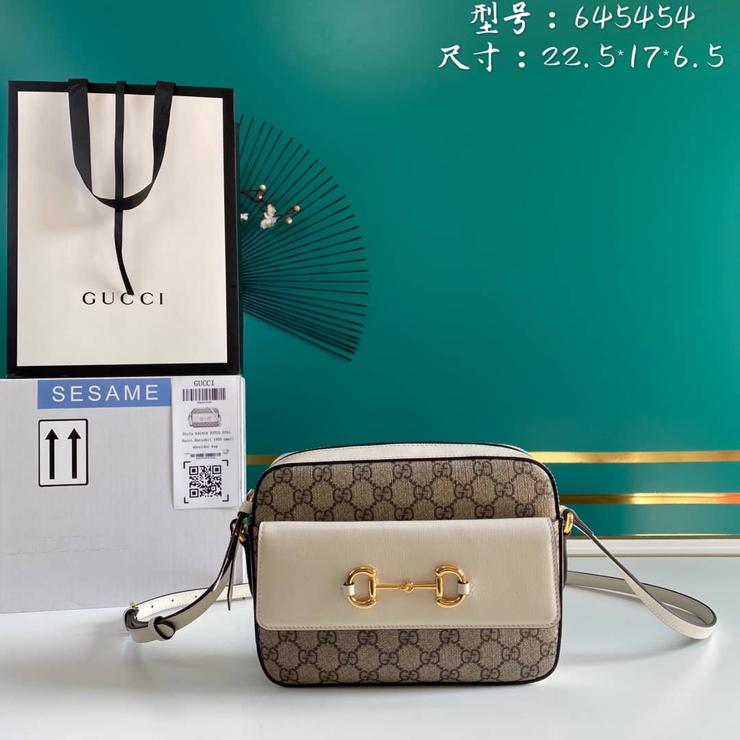 Gucci 1955 Horsebit Small Shoulder Bag Replica 645454 - DEEPREPS