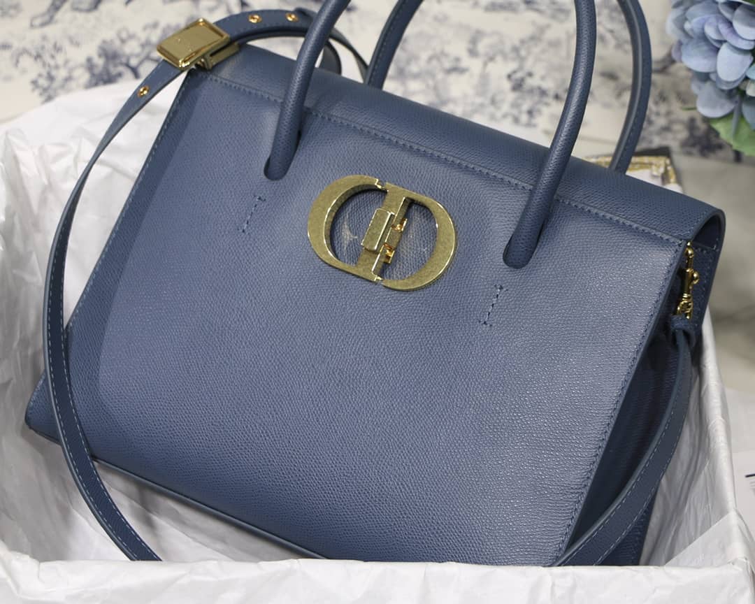 Christian Dior Box Calfskin Large St. Honore Tote - DEEPREPS