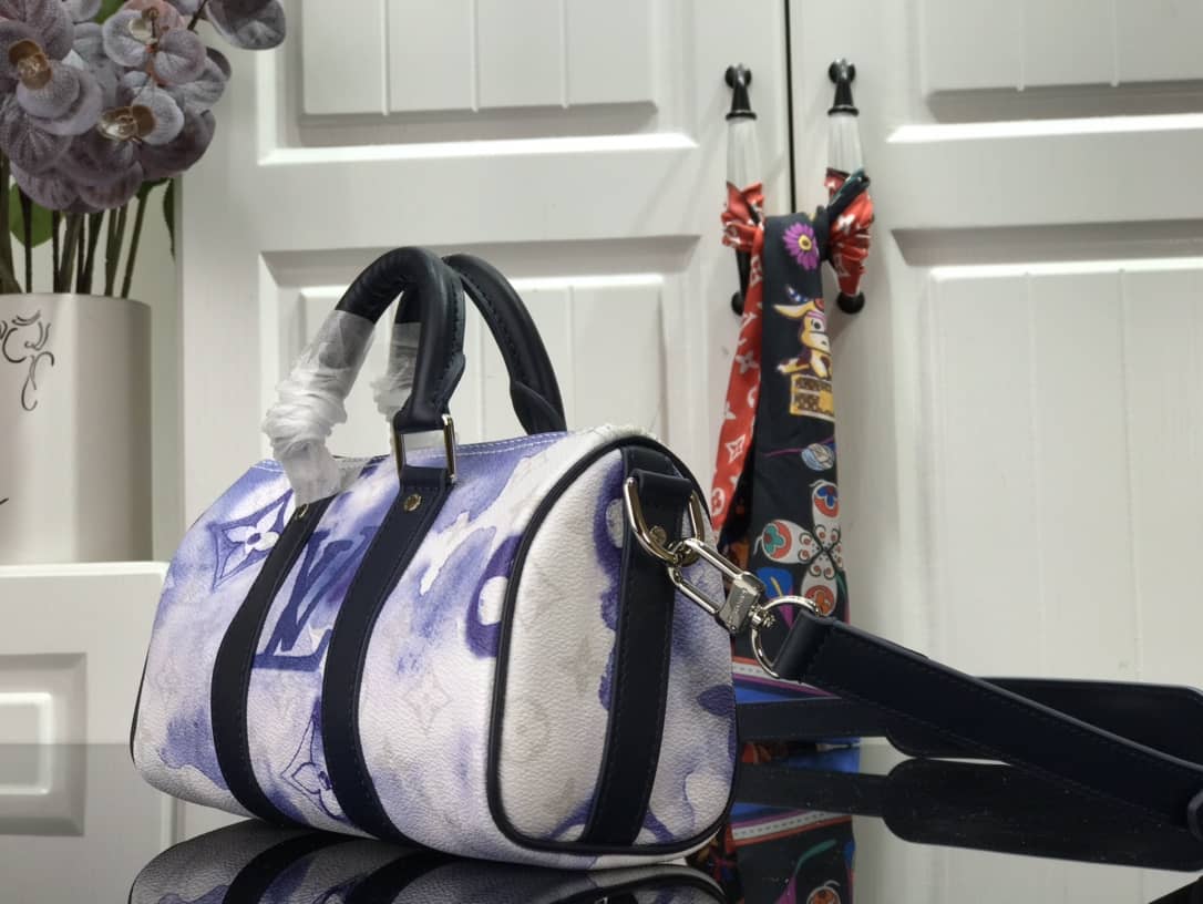 Louis Vuitton Canvas Leather Monogram Keepall XS Replica Crossbody Bag M45761 - DEEPREPS