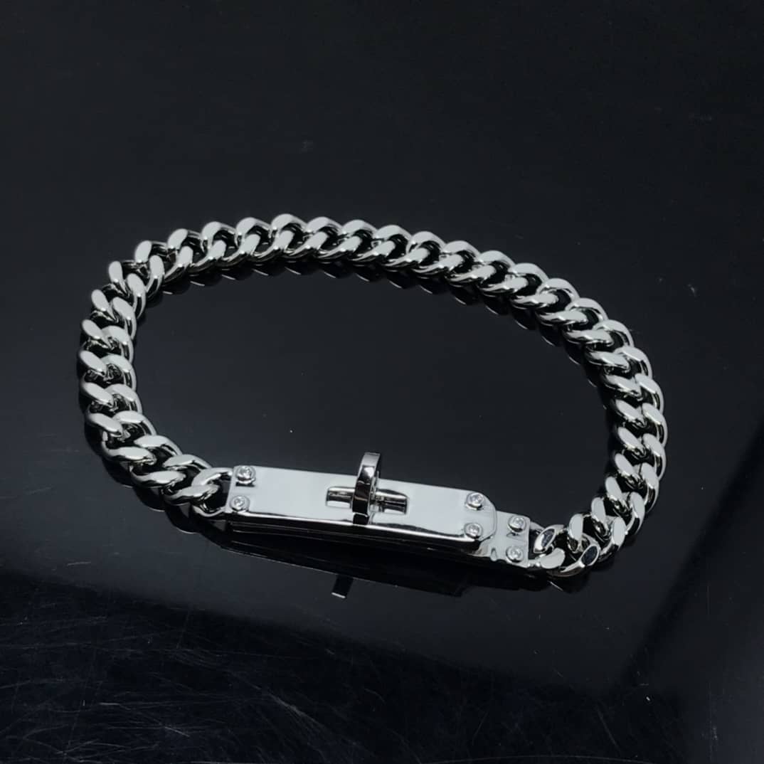 Fake Hermes Logo Bracelet - DEEPREPS