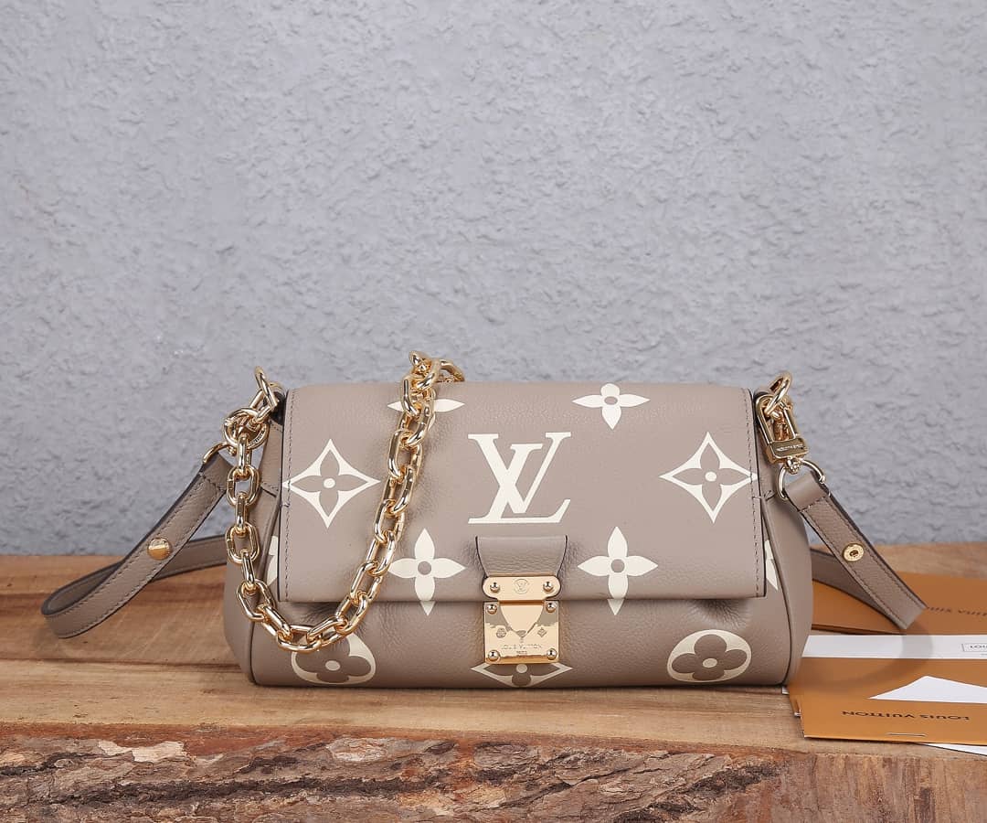 Louis Vuitton Monogram Empreinte Leather Favorite Replica Shoulder Bag M45836 - DEEPREPS