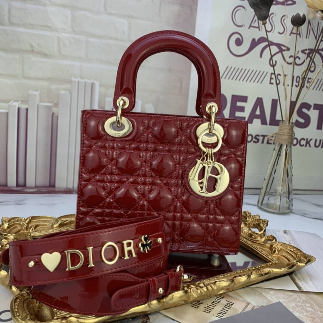 Christian Dior Lady Dior 20CM Replica Bag - DEEPREPS