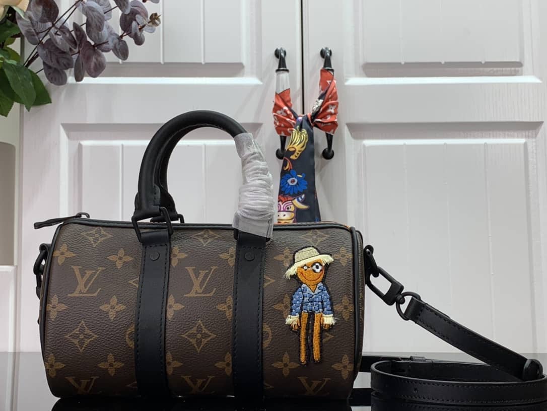 Louis Vuitton Monogram Keepall XS Virgil Abloh Bag Replica M80201 - DEEPREPS