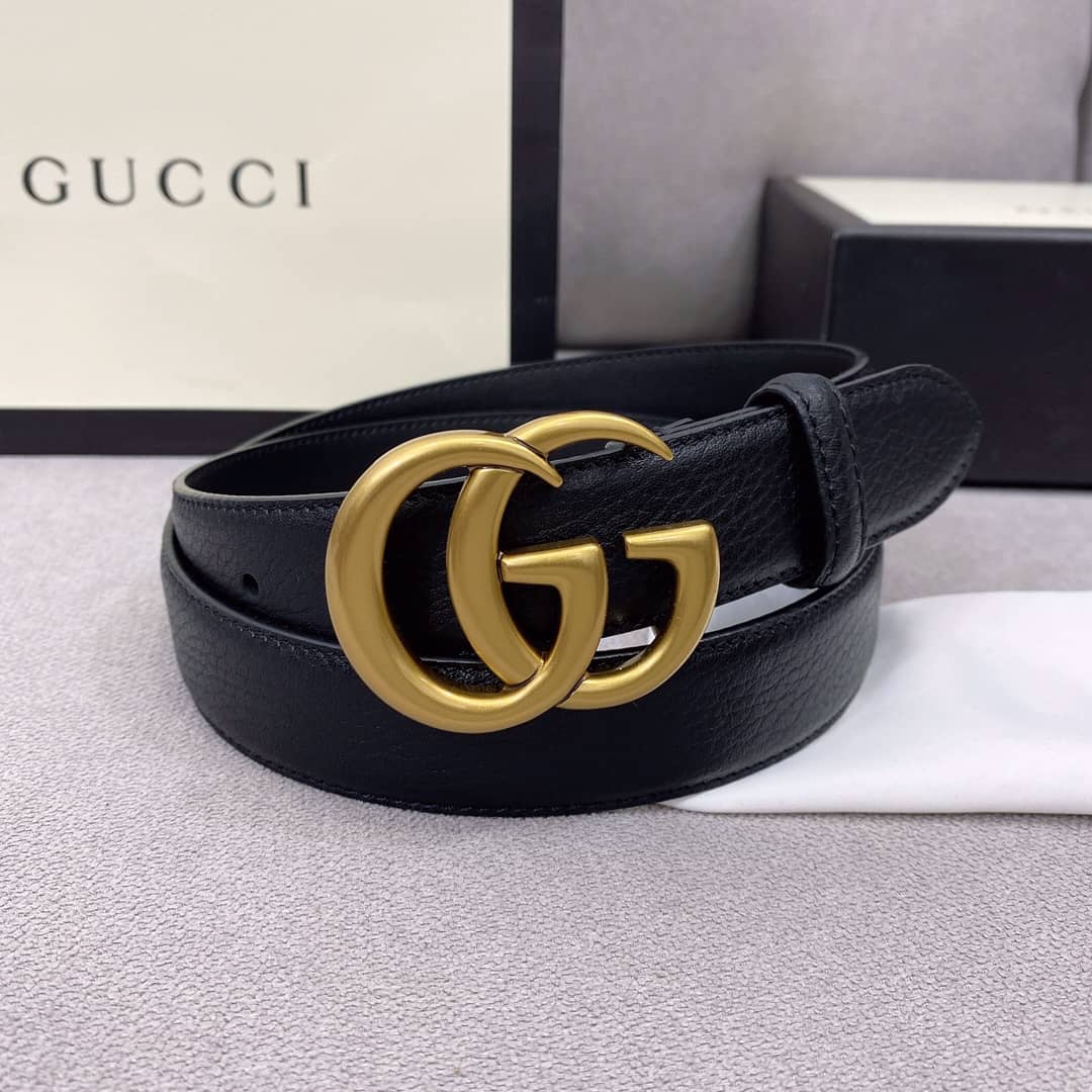 7 Star Gucci Leather Belt 30mm - DEEPREPS