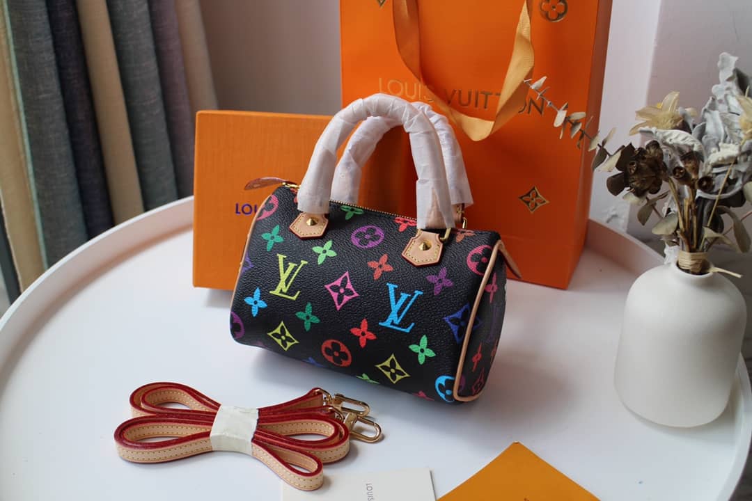 LV Duffle Bag Replica Monogram Multi Mini Speedy M92645 - DEEPREPS