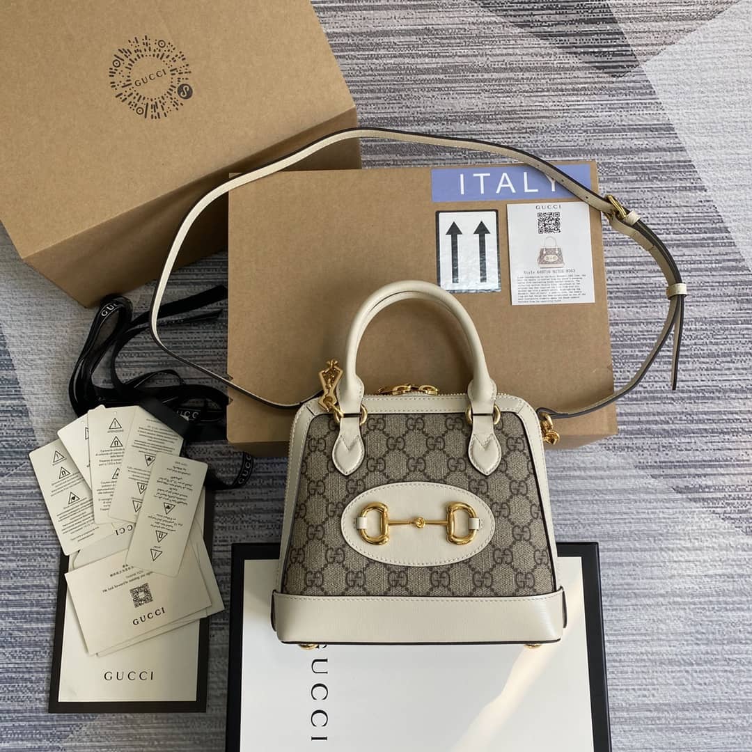 Gucci 1955 Horsebit GG Mini Top Handle Bag Replica 640716 - DEEPREPS