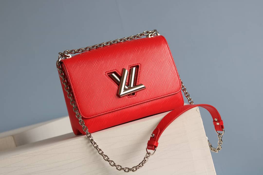 Louis Vuitton Twist Bag Red Replica M50281 - DEEPREPS