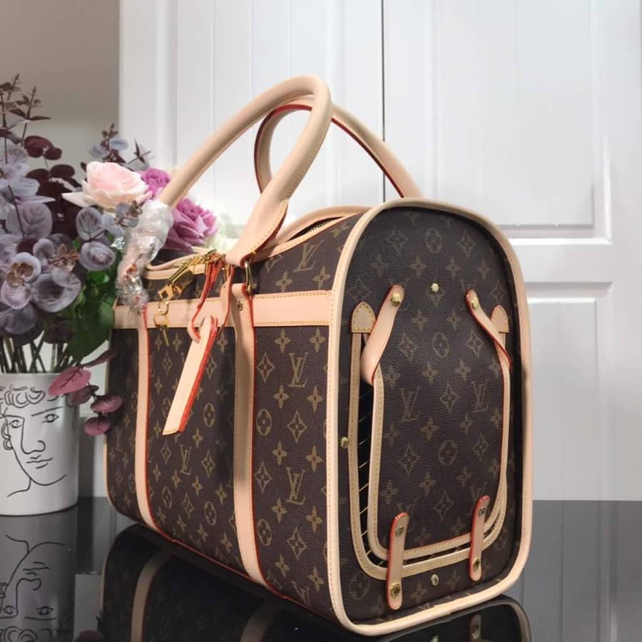 Louis Vuitton Dog Carrier 40 Monogram M42024 Replica Tote - DEEPREPS