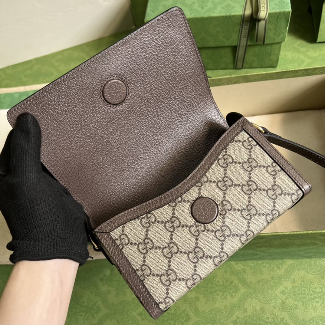 Gucci Cherry Print Mini Crossbody Bag 700733 Replica - DEEPREPS
