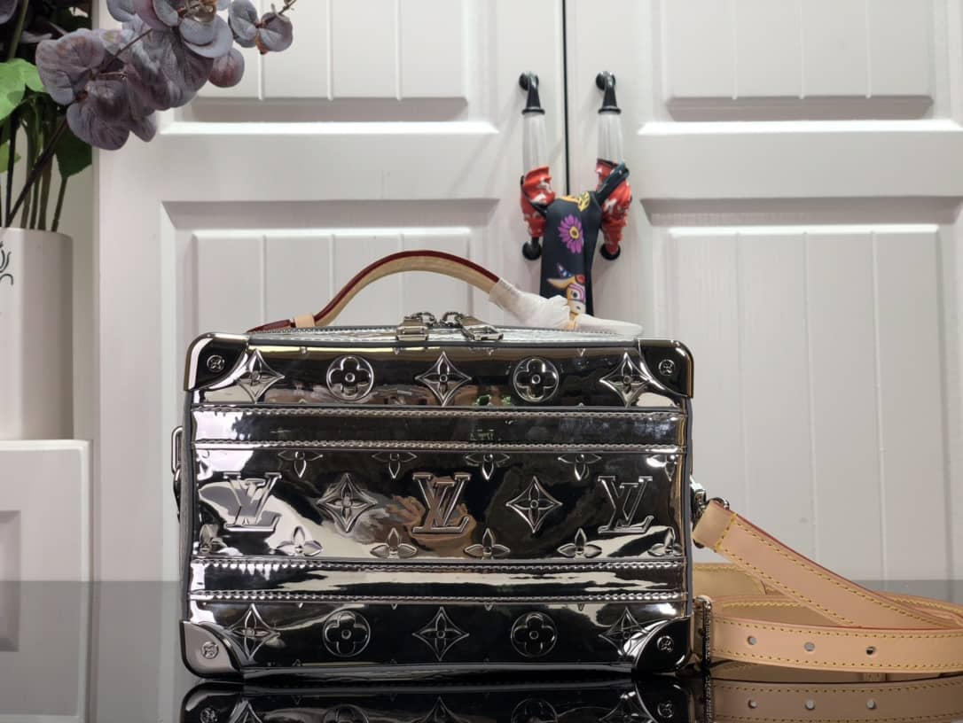 Louis Vuitton Mirror Handle Trunk Replica Shoulder Crossbody Bag - DEEPREPS