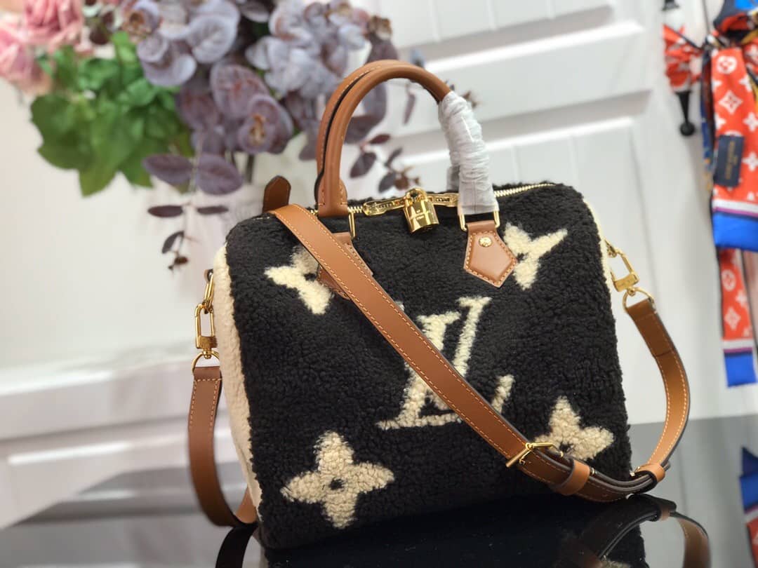 Louis Vuitton Replica Bags Speedy 25 Giant Monogram Teddy M55423 - DEEPREPS