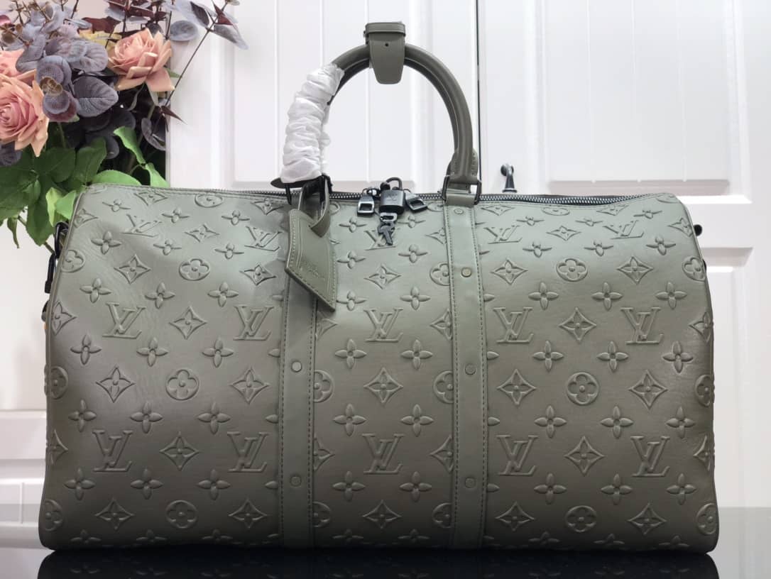 Louis Vuitton Keepall Bandouliere x Nigo Monogram Replica Stripes Green M40567 - DEEPREPS