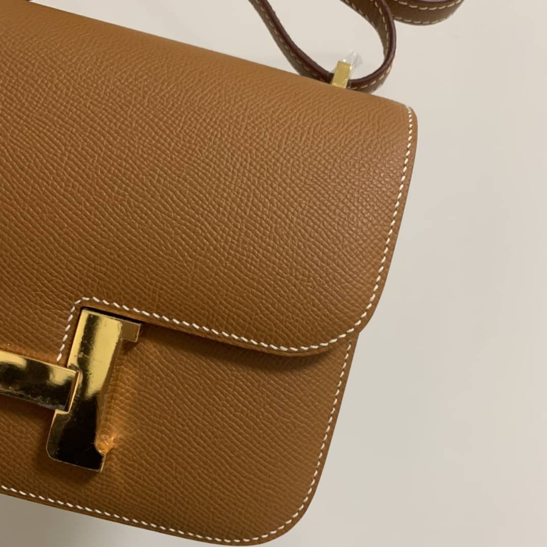 Hermes Replica Constance Bag 18CM Epsom Leather - DEEPREPS