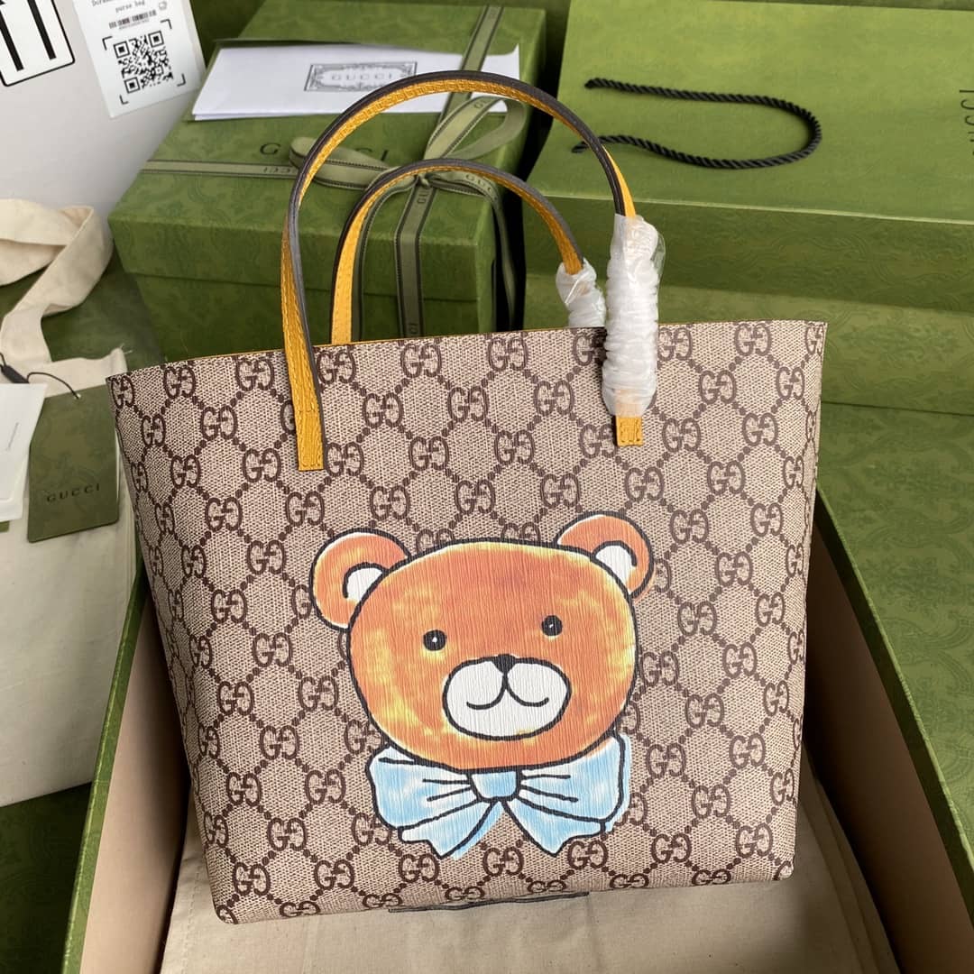 Gucci Children GG Supreme Tote Replica 410812 - DEEPREPS
