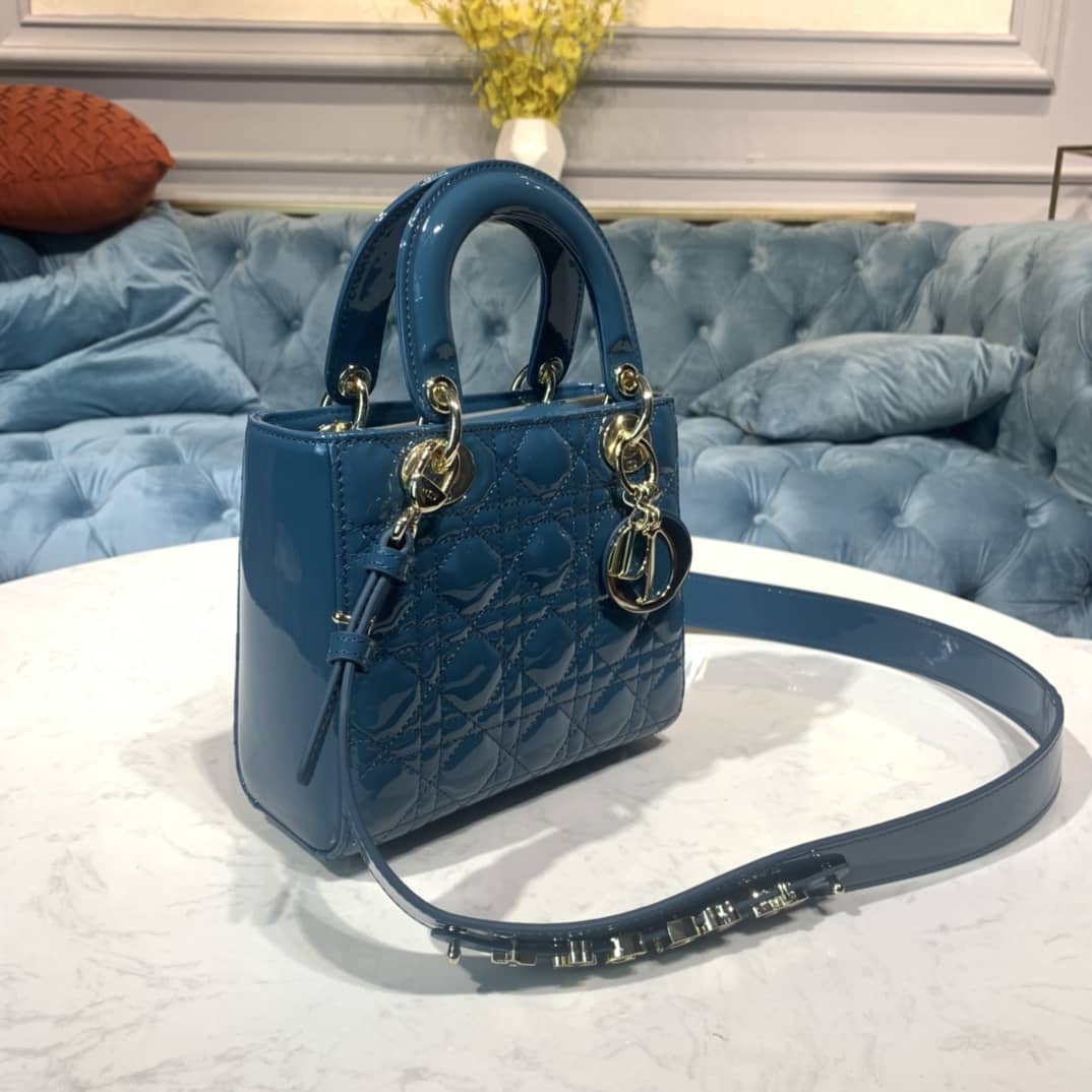 Christian Dior Lady Dior 20CM Replica Bag - DEEPREPS