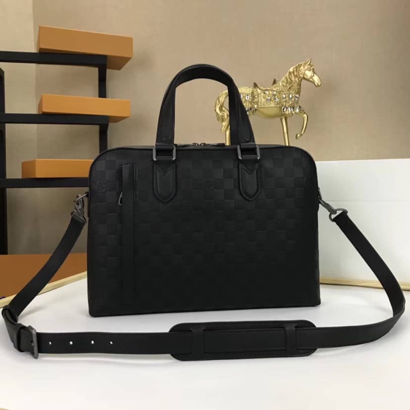 Louis Vuitton Studio Briefcase Damier Infini Bag Replica N41490 - DEEPREPS