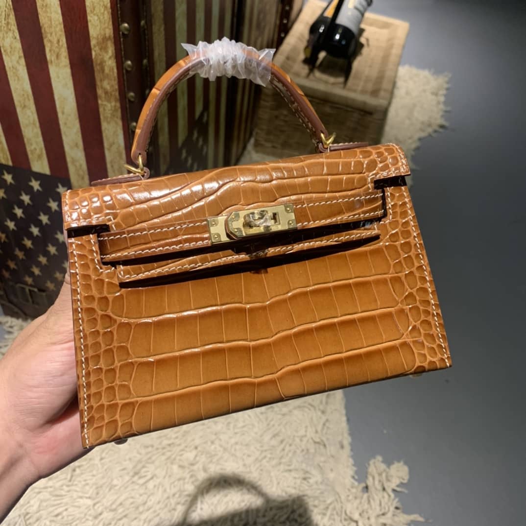 Hermes Replica Kelly Mini 19CM Bag - DEEPREPS