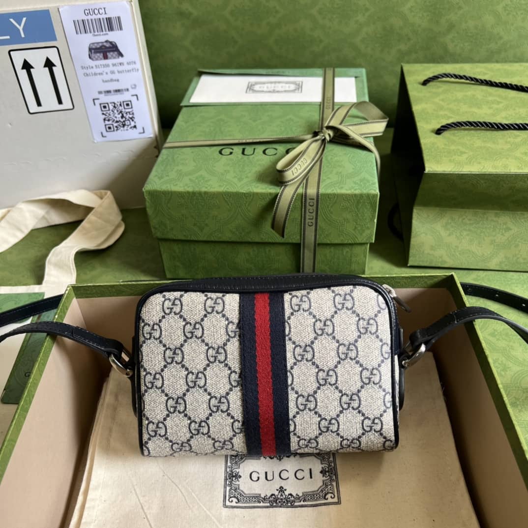 Gucci Ophidia GG Supreme Mini 517350 Replica Crossbody Bag - DEEPREPS
