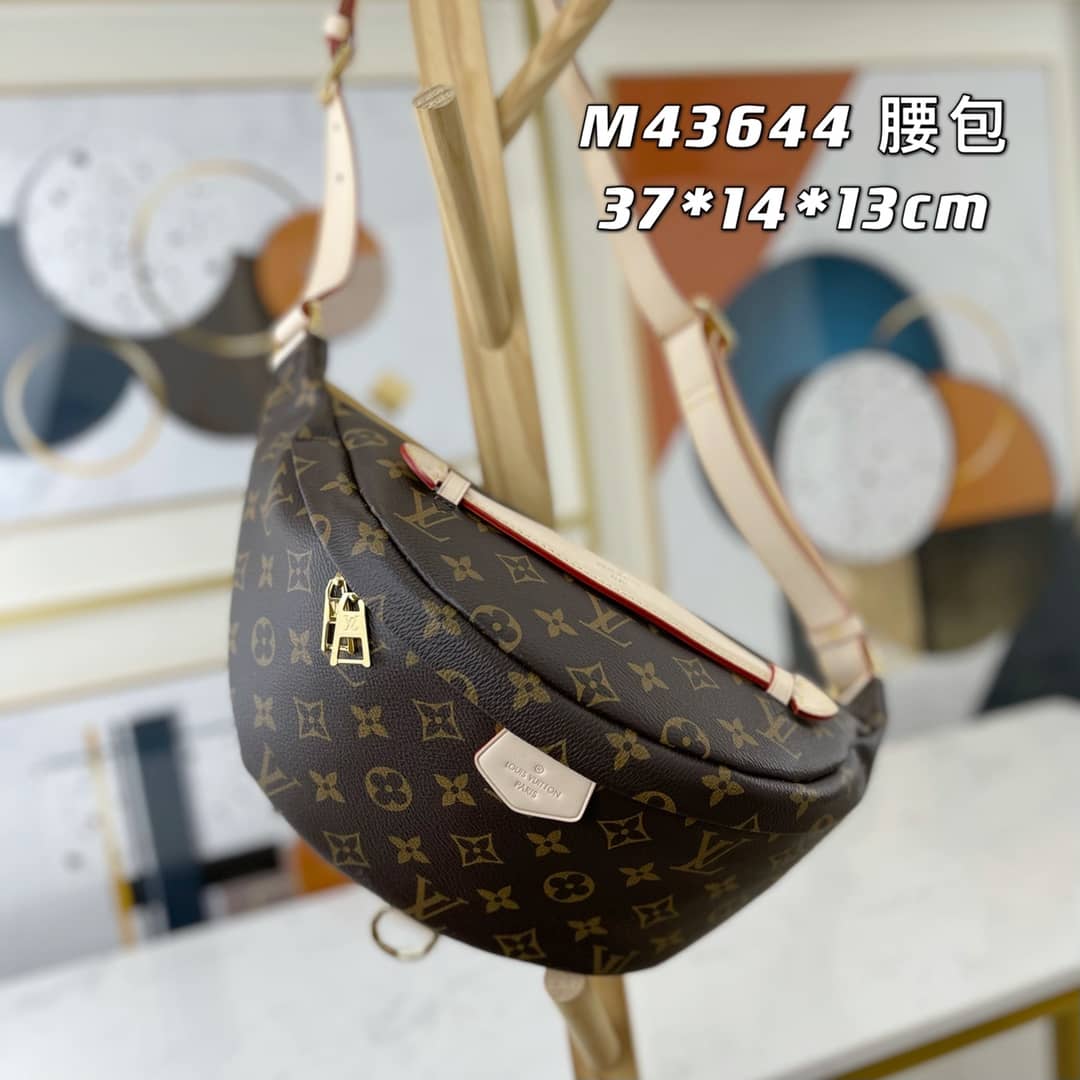 LV Bum Bag Dupe New Monogram  Brown M43644 - DEEPREPS