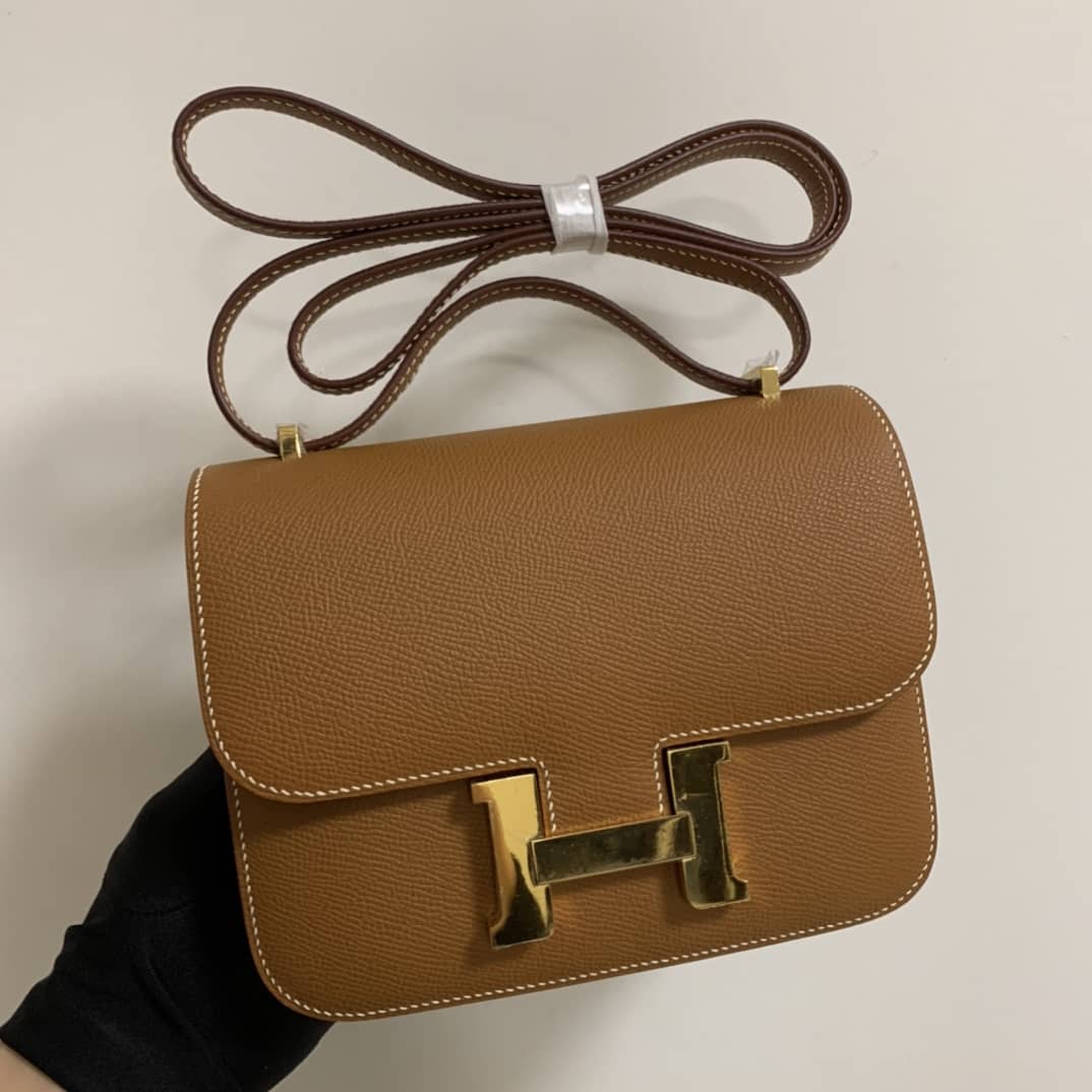 Hermes Replica Constance Bag 18CM Epsom Leather - DEEPREPS