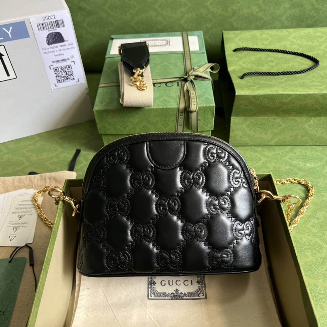 Gucci GG Matelassé Leather Mini 702229 Replica Shoulder Bag - DEEPREPS