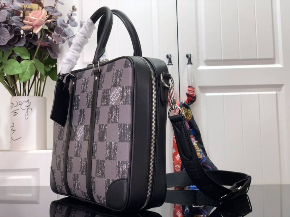 Louis Vuitton Sirius Briefcase Graphite N50072 Replica Messenger Bag - DEEPREPS