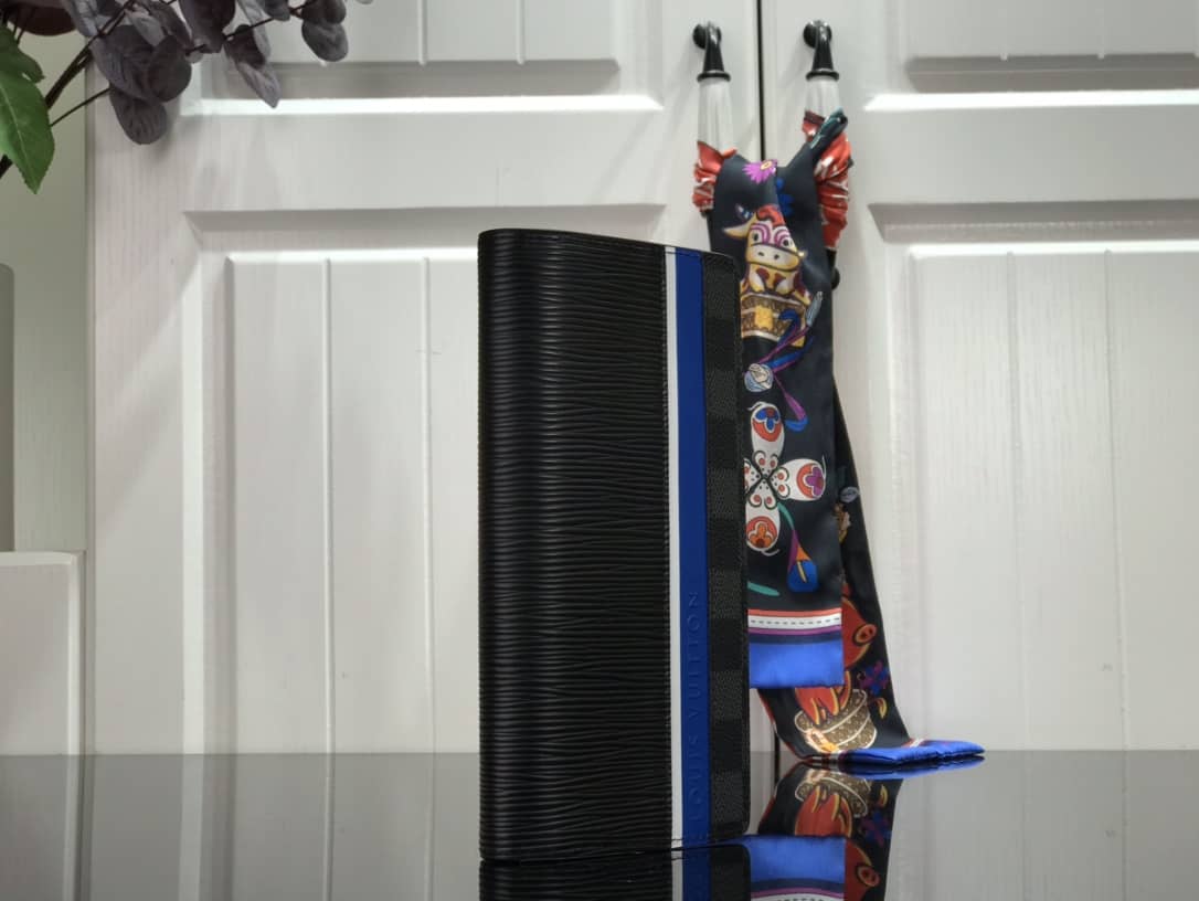 Louis Vuitton Wallet Dupe Zippy Epi Damier Graphite M69539 - DEEPREPS