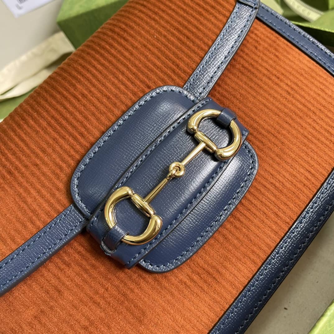 Gucci 1955 Horsebit Supreme Shoulder Bag Replica 602204 - DEEPREPS