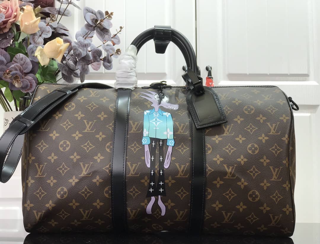 Louis Vuitton Keepall Bandouliere 50 Travel Bag Replica M89898 - DEEPREPS