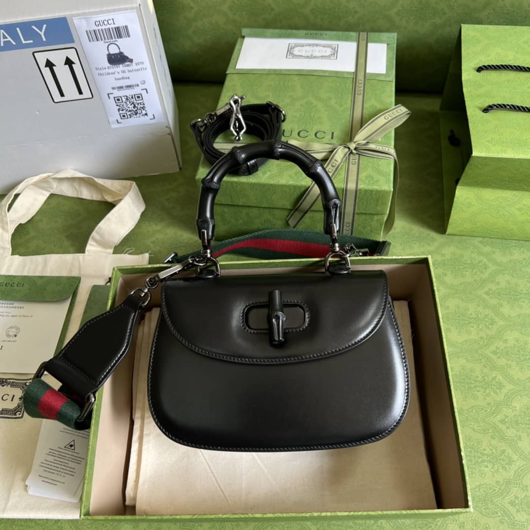 Gucci Bamboo Small Top Handle Bag Replica 675797 - DEEPREPS