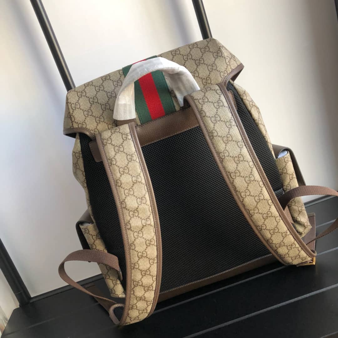 Gucci Ophidia GG Medium Supreme Canvas Replica Backpack 598140 - DEEPREPS