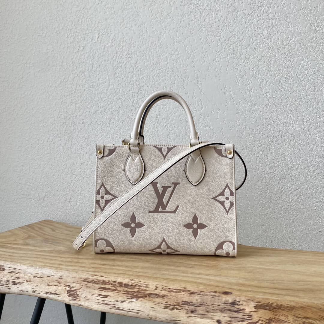 Louis Vuitton Mini Onthego Tote Replica White M45560 - DEEPREPS
