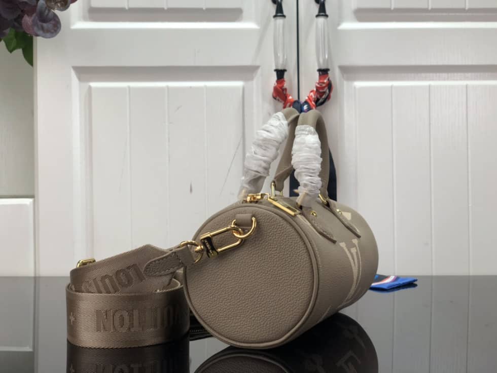 Louis Vuitton Papillon BB Bicolour Monogram Empreinte Leather M46031 Replica Shoulder Bag - DEEPREPS