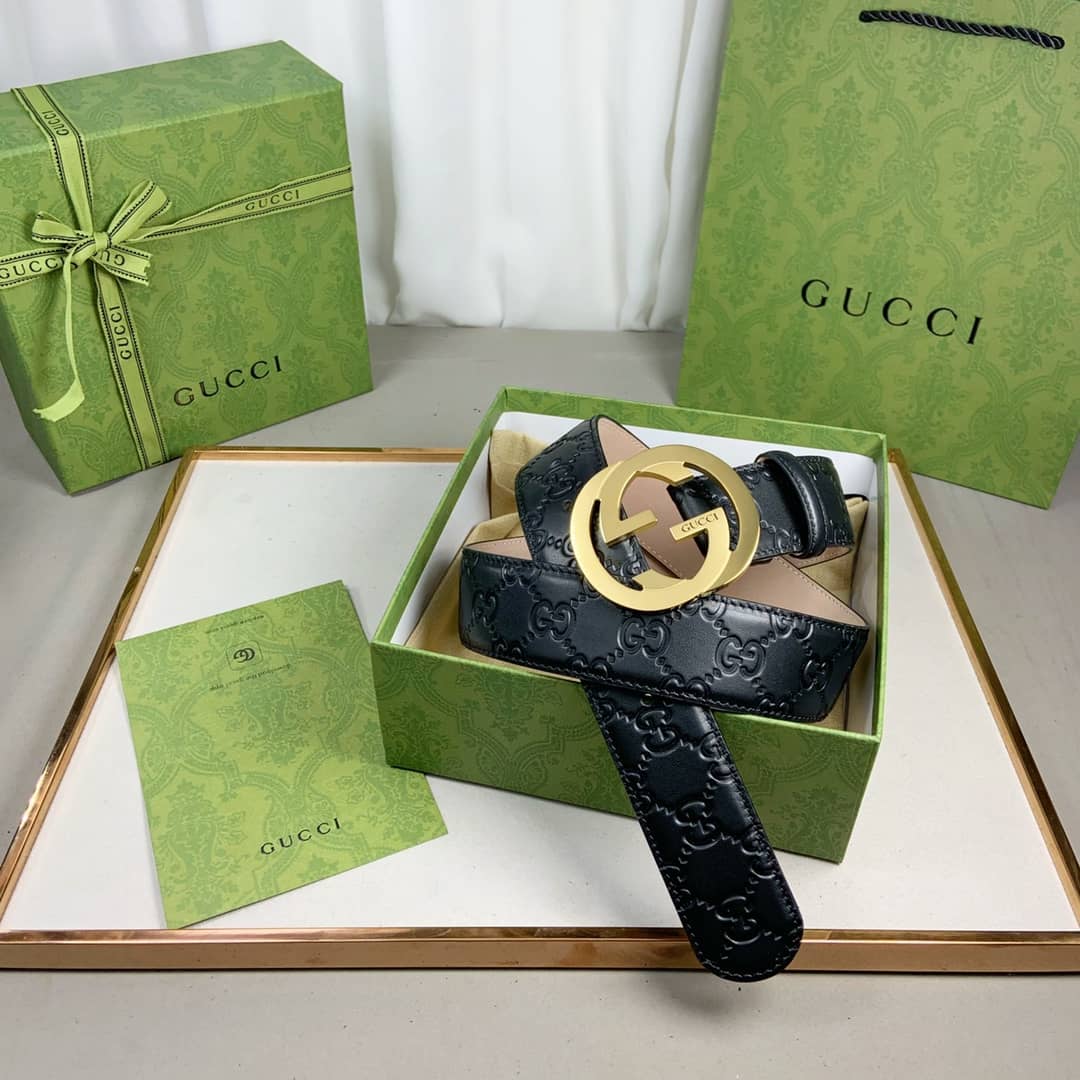 7 Star Gucci Leather Belt Replica - DEEPREPS