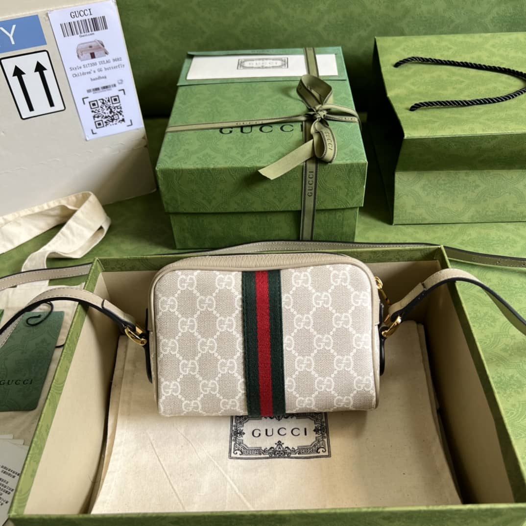 Gucci Ophidia GG Supreme Mini 517350 Replica Crossbody Bag - DEEPREPS