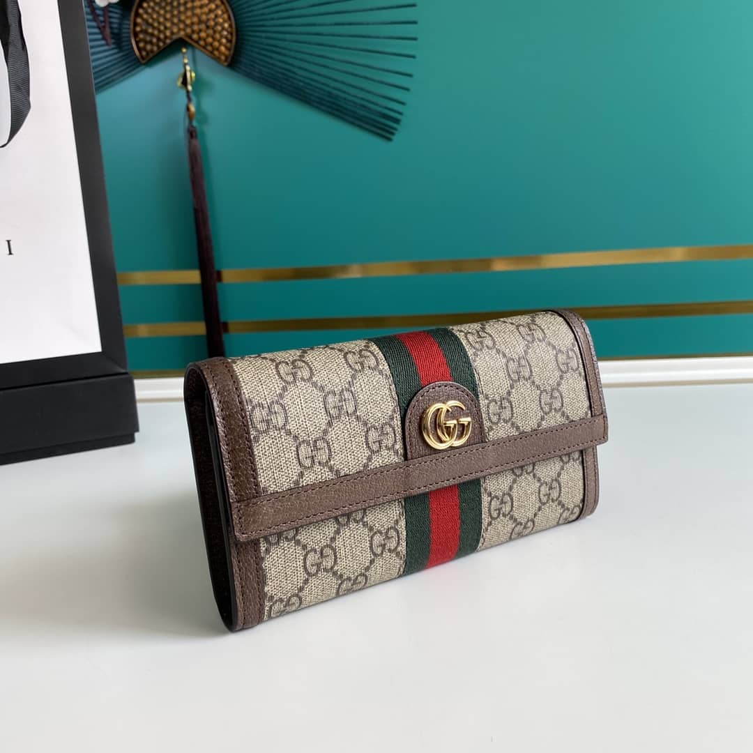 Gucci Continental Long Wallet Replica 523153 - DEEPREPS