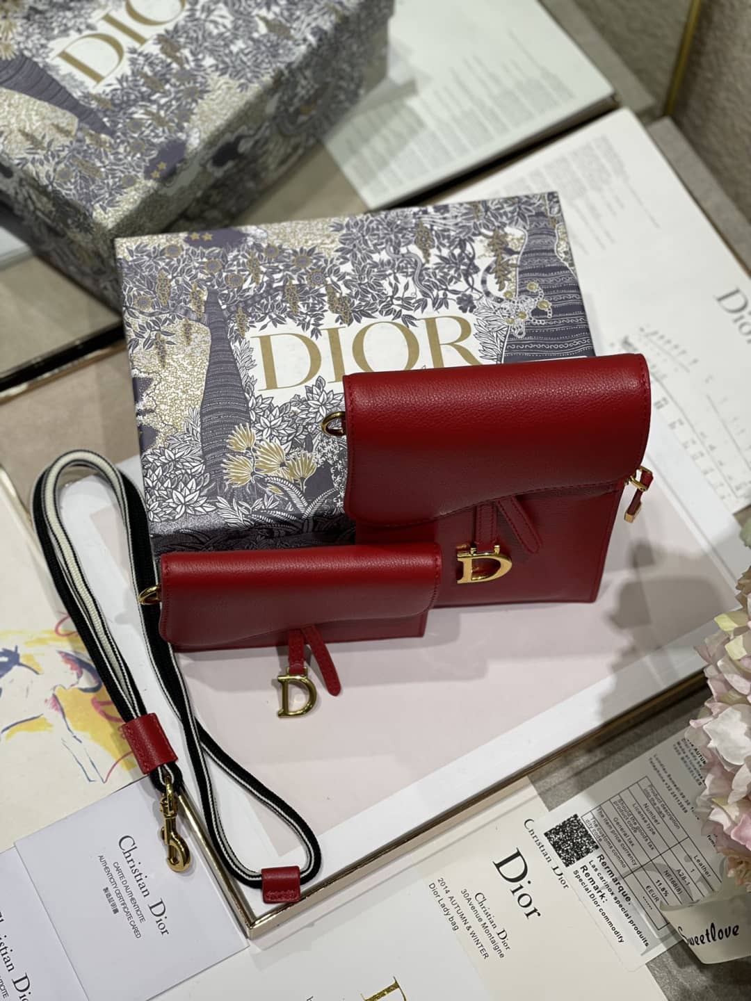 Dior Saddle Bag Dupe Vertical - DEEPREPS
