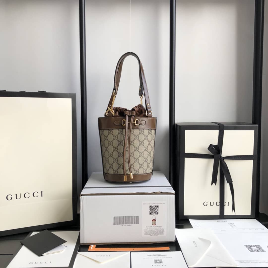 Gucci Horsebit 1955 Small Bucket Bag Replica 637115 - DEEPREPS
