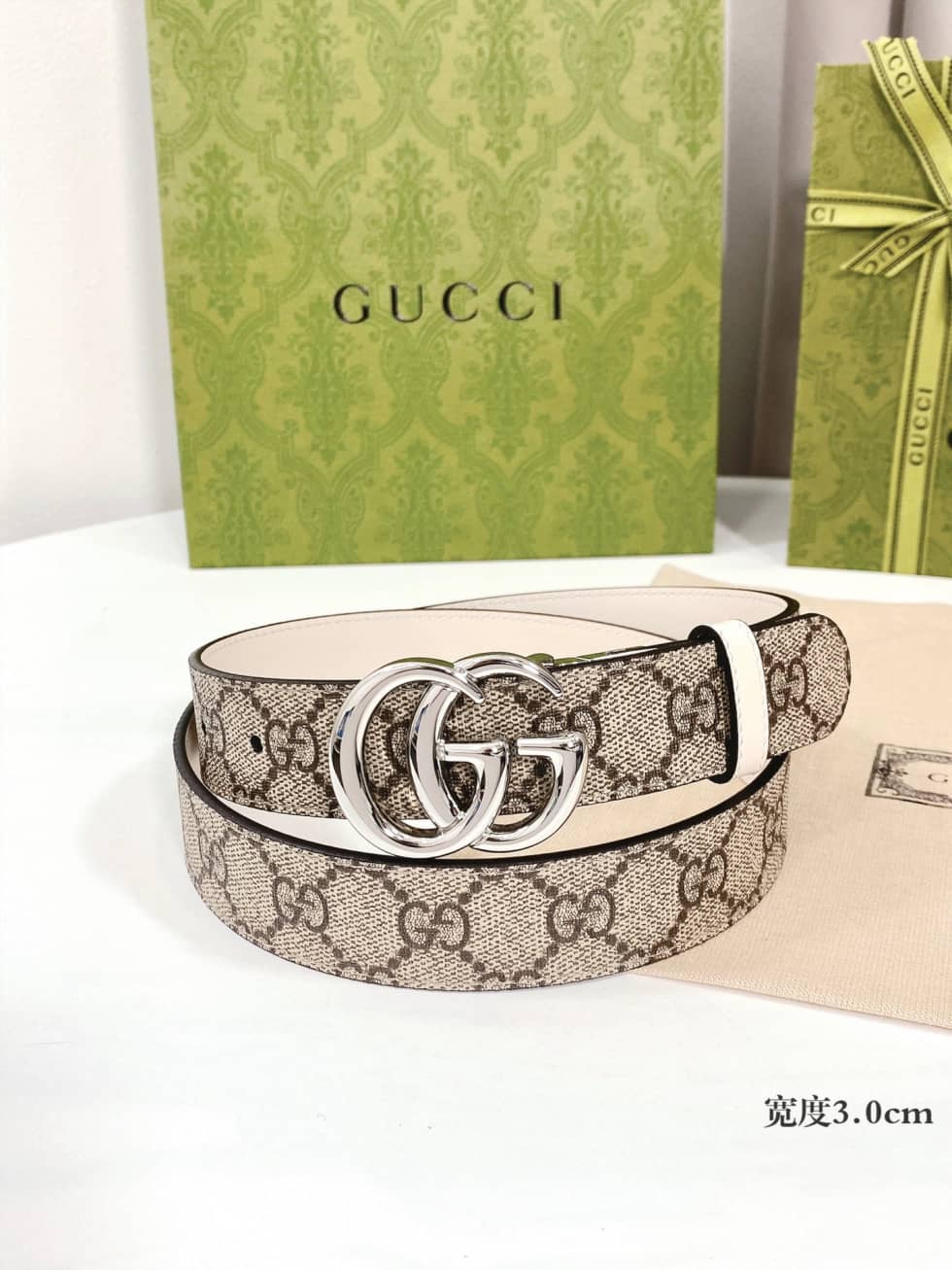 Fashion Gucci Classic AAA+ Belt 20mm For Lady - DEEPREPS