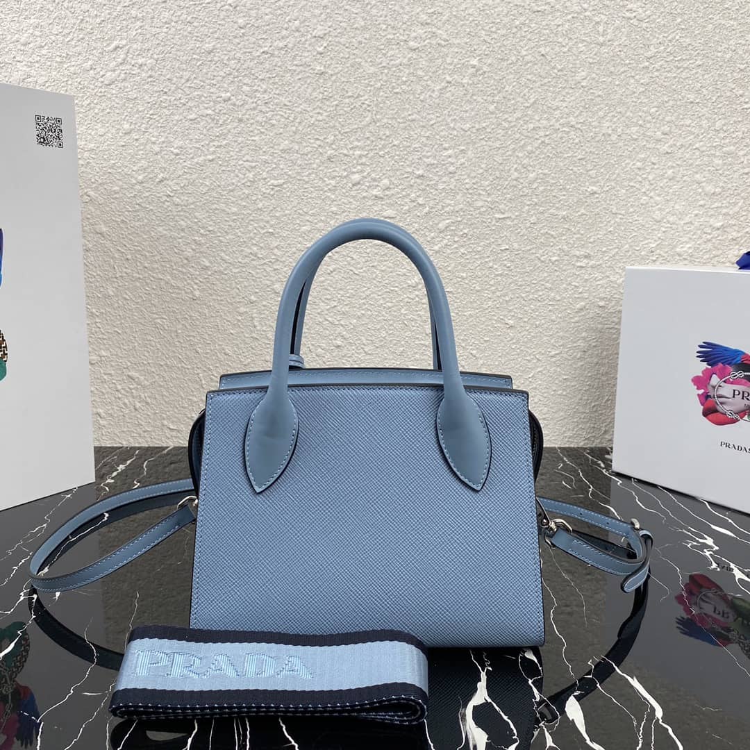 Prada Saffiano Leather Monochrome Replica Bag - DEEPREPS