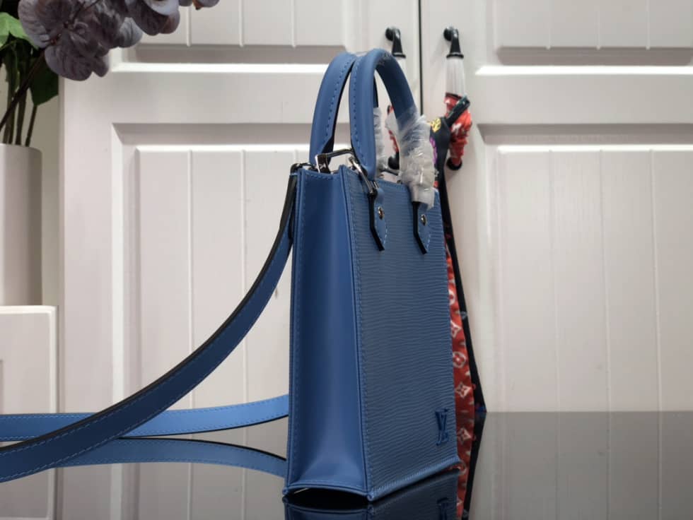 Louis Vuitton Sac Plat Leather M80169 Replica Crossbody Bag - DEEPREPS