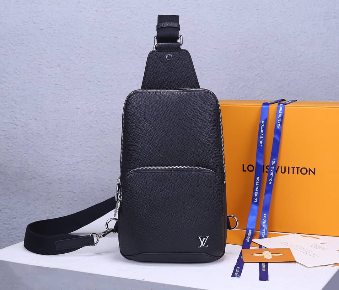 Louis Vuitton Avenue Taiga Leather Replica Sling Bag M30443 - DEEPREPS
