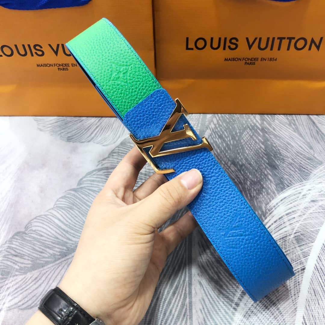7 Star Louis Vuitton Leather Belt 40mm - DEEPREPS