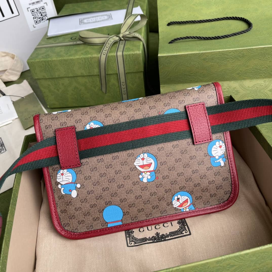 Gucci Doraemon x Gucci Small Belt Bag Replica 647817 - DEEPREPS