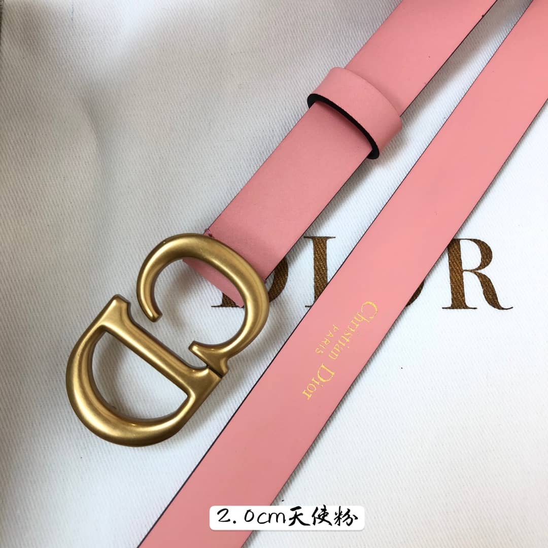 Wholesale Dior AAA+ Belt 20mm For Lady - DEEPREPS