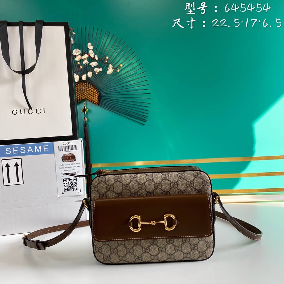 Gucci 1955 Horsebit Small Shoulder Bag Replica 645454 - DEEPREPS