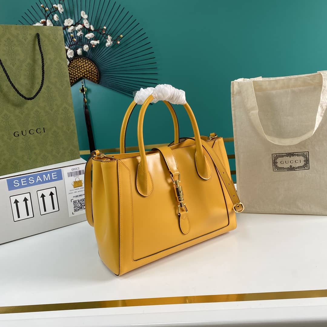 Gucci Jackie 1961 Medium Tote Replica 649016 - DEEPREPS