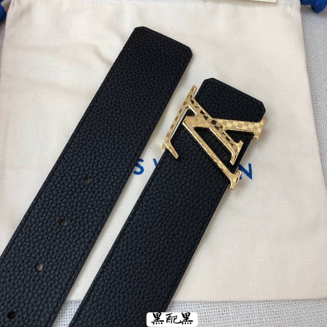 Knockoff Louis Vuitton Logo Belt 40mm - DEEPREPS